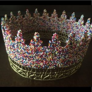 Sprinkle birthday crown NIB